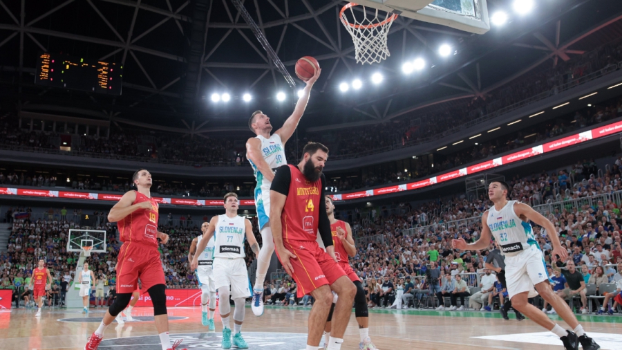 Σλοβενία – Μαυροβούνιο 104-100: Με… τριπλό Ντόντσιτς για τη νίκη! (video)