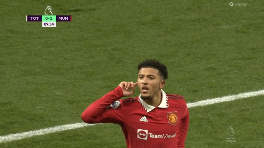 Τότεναμ - Μάντσεστερ Γιουνάιτεντ 0-1: Προβάδισμα με φανταστικό σουτ Σάντσο (video)