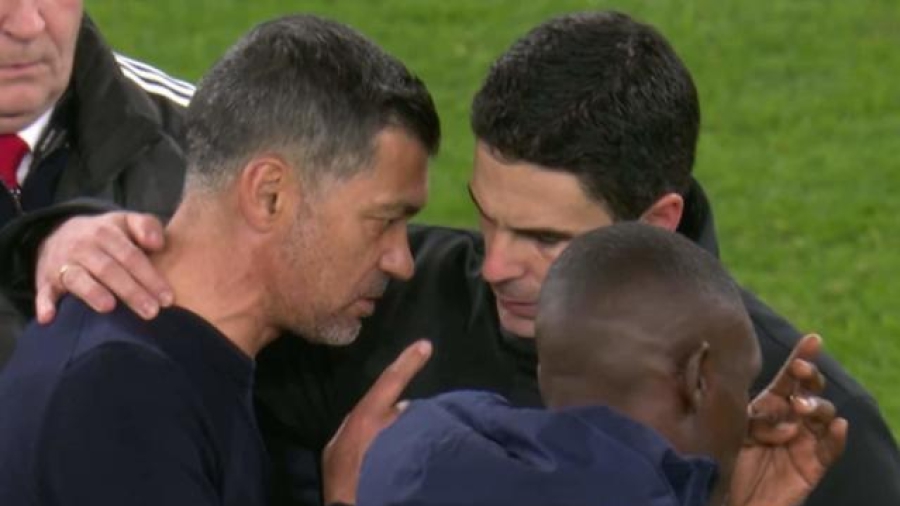 Ο Κονσεϊσάο κατηγορεί τον Αρτέτα: «Προσέβαλε μέλος της οικογένειάς μου που δεν βρίσκεται στη ζωή» (video)