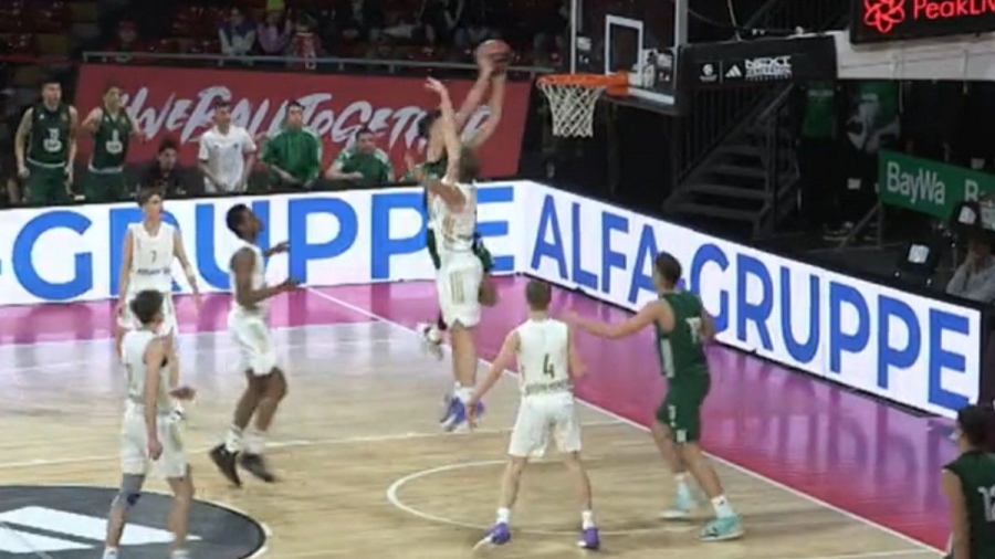 Παναθηναϊκός: Τρομερό «poster» του Σαμοντούροφ στο ANGT! (video)