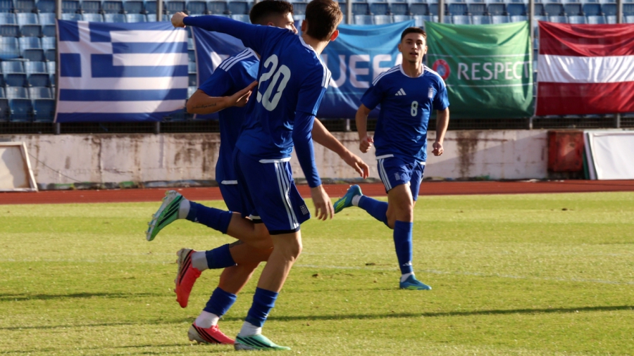 Ελλαδάρα με τεσσάρα στη Λετονία και ελπίδες για απευθείας πρόκριση στο Euro U21!