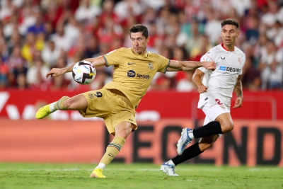 Σεβίλλη – Μπαρτσελόνα 0-2: Κουντέ πασάρει, Λεβαντόφσκι σκοράρει! (video)