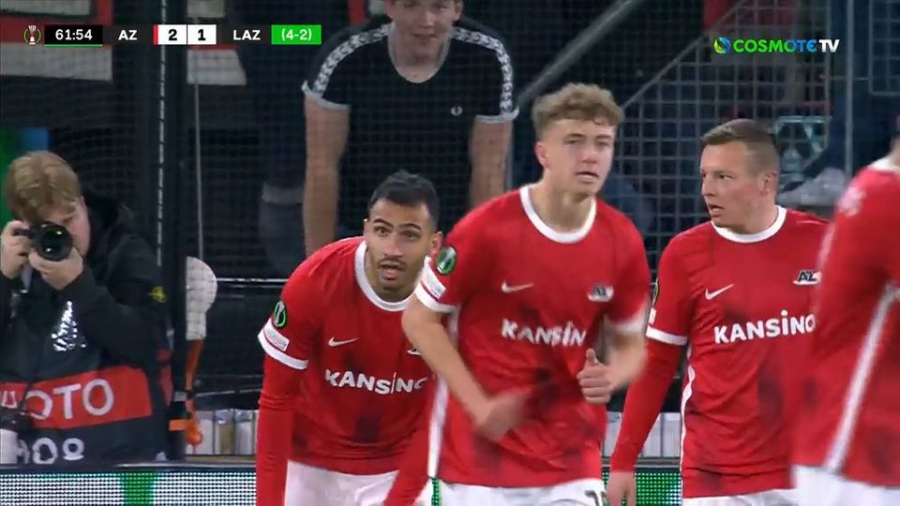 Άλκμααρ – Λάτσιο 2-1: Ο Παυλίδης πληγώνει τους «λατσιάλι» (video)