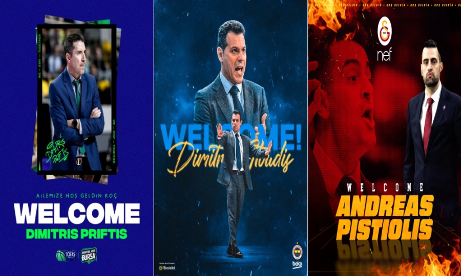 Απόβαση Ελλήνων προπονητών μπάσκετ στην Τουρκία!