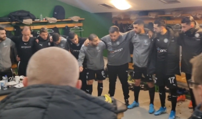 ΟΦΗ: Η ηγετική ομιλία του Μαρινάκη στα αποδυτήρια της Λεωφόρου (video)