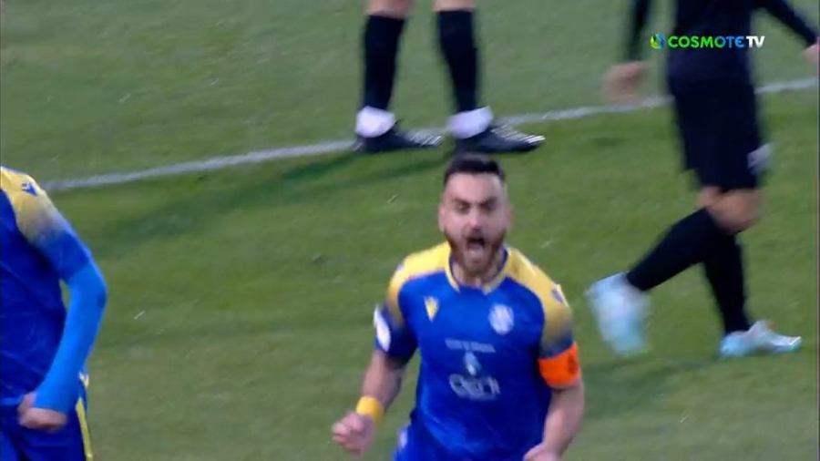 Λαμία - Απόλλων Παραλιμνίου 0-1: «Φωτιά» στο ζευγάρι, σκόραρε ο Κουτζαβασίλης στο 8'! (video)