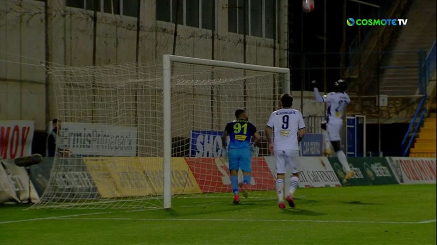 Απόλλων Σμύρνης – Παναιτωλικός 1-0: Κεφαλιά-ριμπάουντ Ντάουντα, κόντρα στη ροή του ματς! (video)