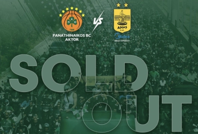 Νέο... πάρτι για τους πρωταθλητές Ευρώπης: Sold out μέσα σε λίγες ώρες το Παναθηναϊκός - Άρης!