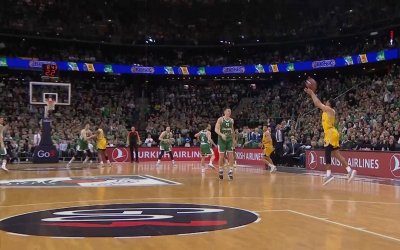 Ζαλγκίρις – Μακάμπι: Το έβαλε από το… σπίτι του ο Μπόλντγουιν (video)