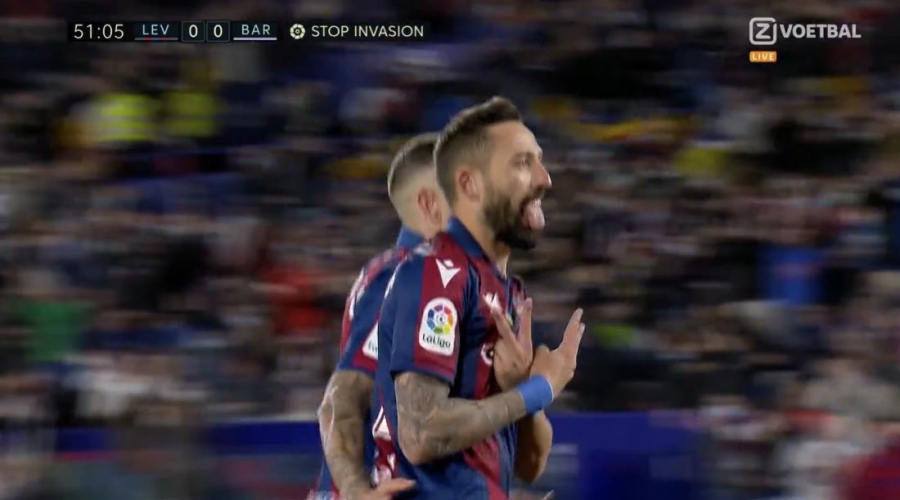 Λεβάντε - Μπαρτσελόνα 1-0: Kεφάλι για τους γηπεδούχους με εύστοχη εκτέλεση πέναλτι από τον Μοράλες! (video)