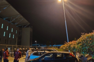 Καζάνι που βράζει το AEL FC Arena: Αποδοκιμασίες και σύρραξη στο φινάλε - Οπαδοί έξω από τα VIP τα «έψαλαν» στον Πασά!