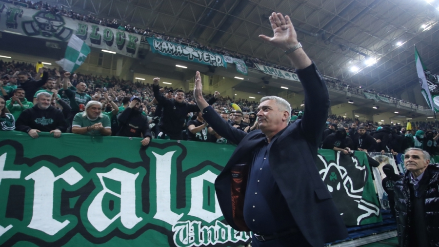 Παναθηναϊκός - Ολυμπιακός: Αποθέωθηκε ο Στόγιαν Βράνκοβιτς στο ΟΑΚΑ! (photos/video)!