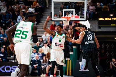 Δυσκολεύτηκε στην 4η περίοδο, αλλά στο τέλος πήρε το ματς-θρίλερ ο Παναθηναϊκός AKTOR απέναντι στη Βιλερμπάν!