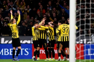 Η ΑΕΚ μπαίνει μόνη και πρώτη στα play-offs: Ένα εικοσάλεπτο ήταν αρκετό για να κάνει τη «δουλειά» - Ντεμπούτο ο Σαχαμπό!