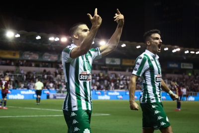 Παναθηναϊκός – Απόλλων Σμύρνης 2-0: «Διπλασίασε» τα γκολ των Πρασίνων  με ωραίο πλασέ ο Καρλίτος! (video)