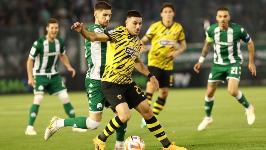 ΑΕΚ: Έφτασε τις 100 συμμετοχές στην Super League ο Κώστας Γαλανόπουλος