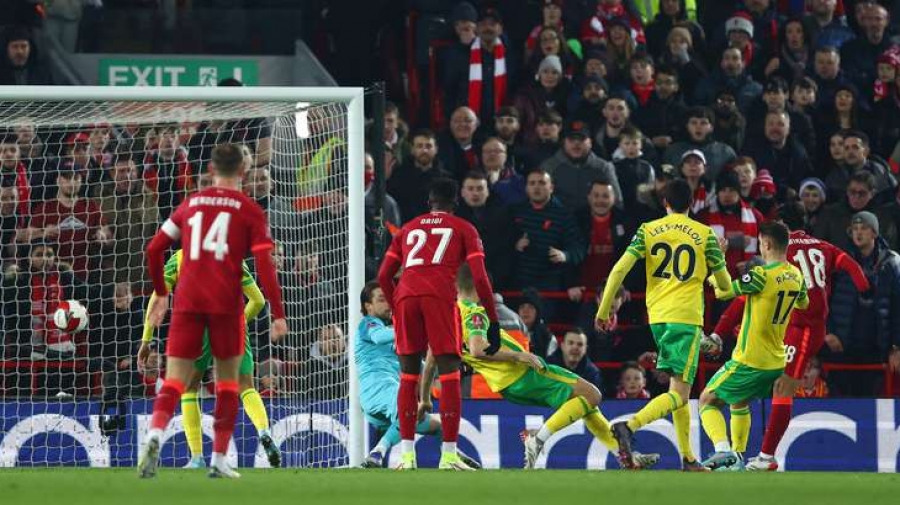 Λίβερπουλ – Νόριτς 2-0: Δύο γκολ ο Μιναμίνο, με συμμετοχή του Τσιμίκα! (video)