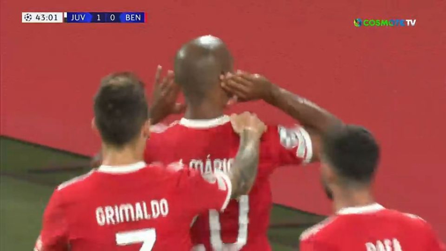 Γιουβέντους – Μπενφίκα 1-1: Ισοφάριση με πέναλτι από τους «αετούς» (video)