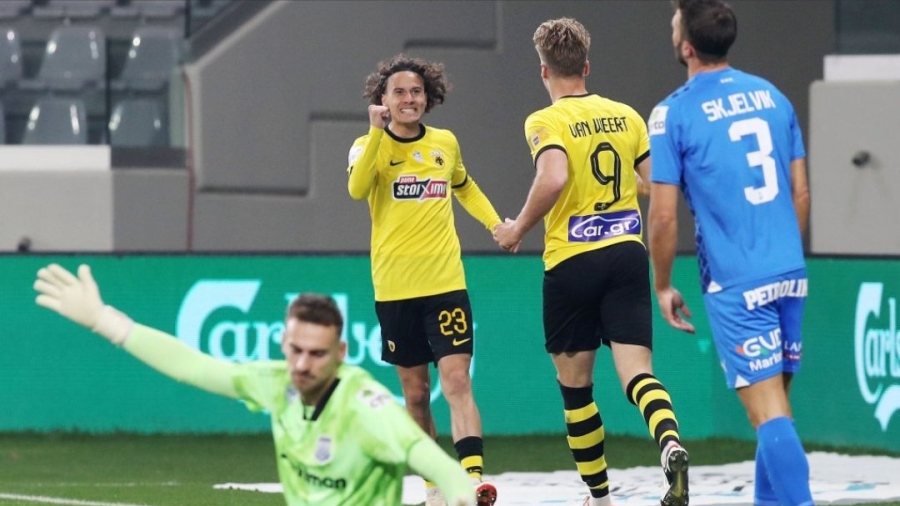 Απόλλων Λεμεσού – ΑΕΚ 0-1: Γκολ από νωρίς, σκόραρε για δεύτερη φορά στο 2024 ο Φαν Βέερτ! (video)