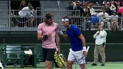 Στέφανος Τσιτσιπάς: Εκτός και από το διπλό του Indian Wells! (video)