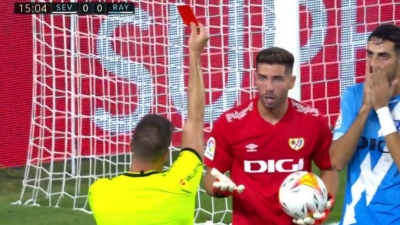 Σεβίλλη- Ράγιο Βαγιεκάνο: Κόκκινη κάρτα για τον Λούκα Ζιντάν!