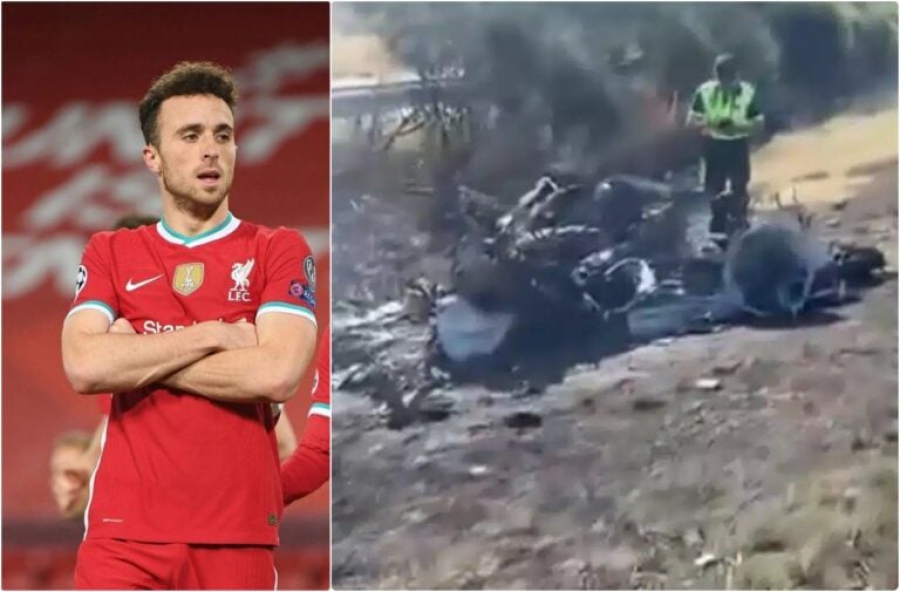 Συγκλονίζουν οι εικόνες της συζύγου και της μητέρας του Ντιόγκο Ζότα έξω από το γραφείο τελετών (vid)