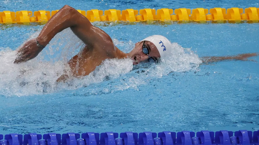 Τρομερός Δημήτρης Μάρκος, πανελλήνιο ρεκόρ στα 200 μέτρα ελεύθερο!