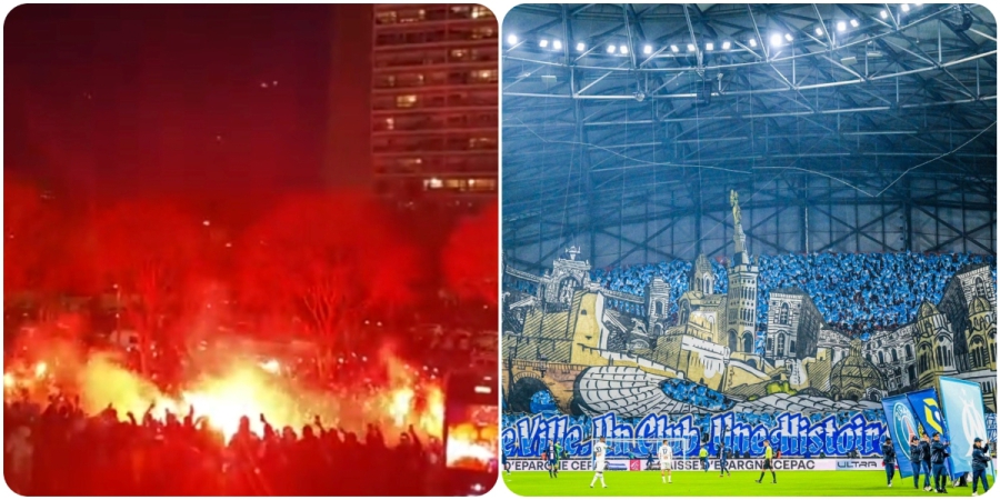 Μαρσέιγ - Παρί: «Κάηκε» η Μασσαλία πριν το ντέρμπι - Φανταστικό κορεό από τους φίλους της Ολιμπίκ! (video)