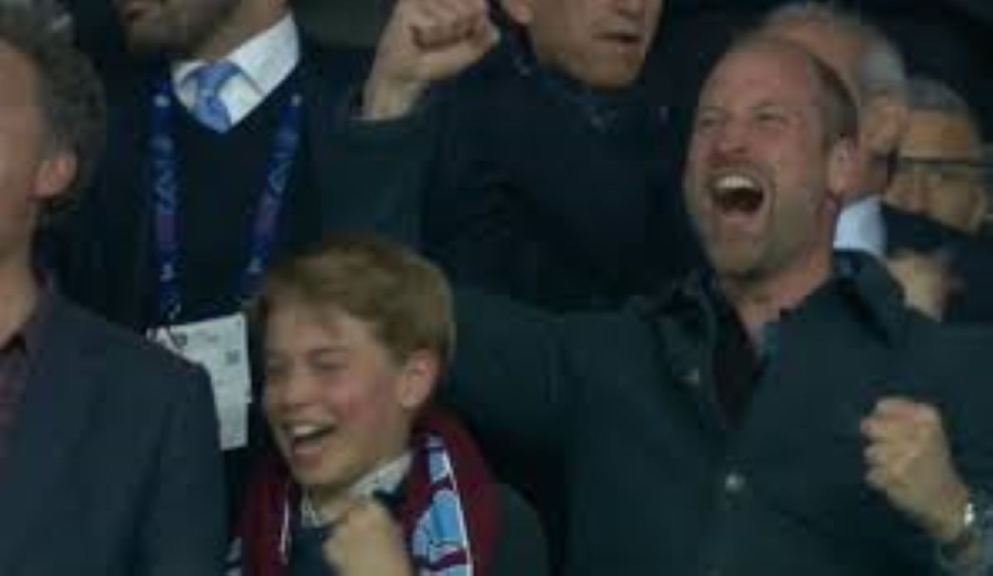 «Ήθελα να βιώσει κάτι μεγάλο»: Ο πρίγκηπας Ουίλιαμ... μύησε τον γιο του σε αγώνα της Άστον Βίλα!