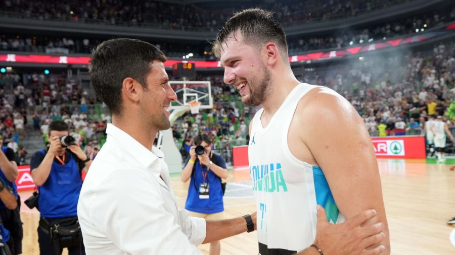 «Θερμό» τετ-α-τετ μεταξύ Ντόντσιτς και Τζόκοβιτς στη Λιουμπλιάνα (video)