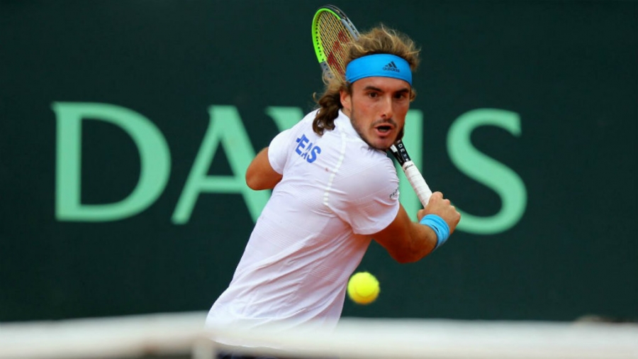 Davis Cup: Σίγουροι για τη συμμετοχή του Τσιτσιπά οι Λιθουανοί