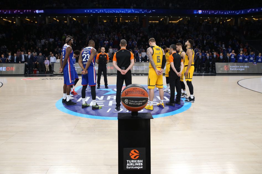 Ενός λεπτού σιγή στους αγώνες της EuroLeague για τα θύματα στο Ισραήλ