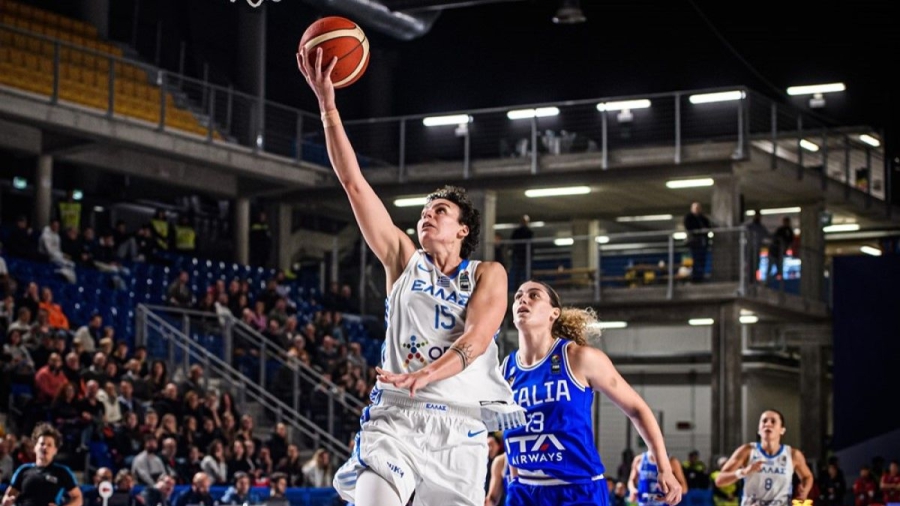 Προκριματικά EuroBasket 2025: Η Εθνική Γυναικών το «πάλεψε» από την Ιταλία αλλά γνώρισε μία… ανώδυνη ήττα!