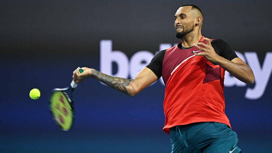 Miami Open: Σίφουνας Κύργιος διέλυσε τον Ρούμπλεφ! (video)