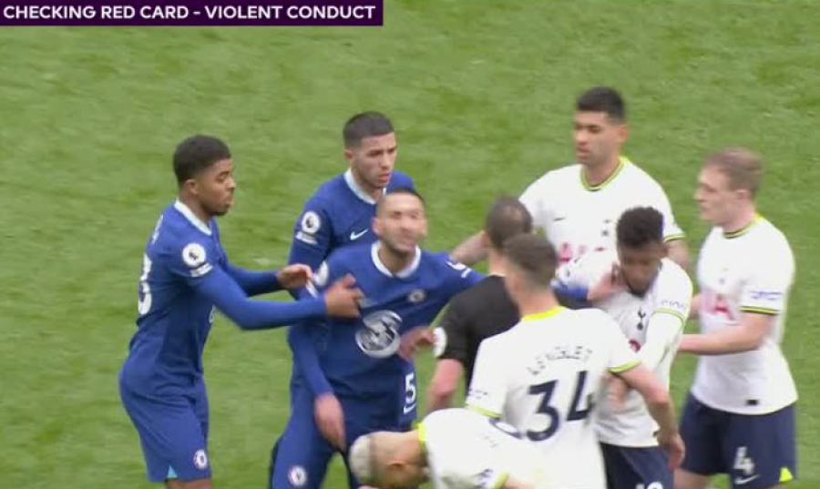 Ένταση στο Τότεναμ – Τσέλσι με τον Ζίγιεχ: Πρώτα κίτρινη, μετά απευθείας κόκκινη και τέλος… κίτρινη ξανά! (video)