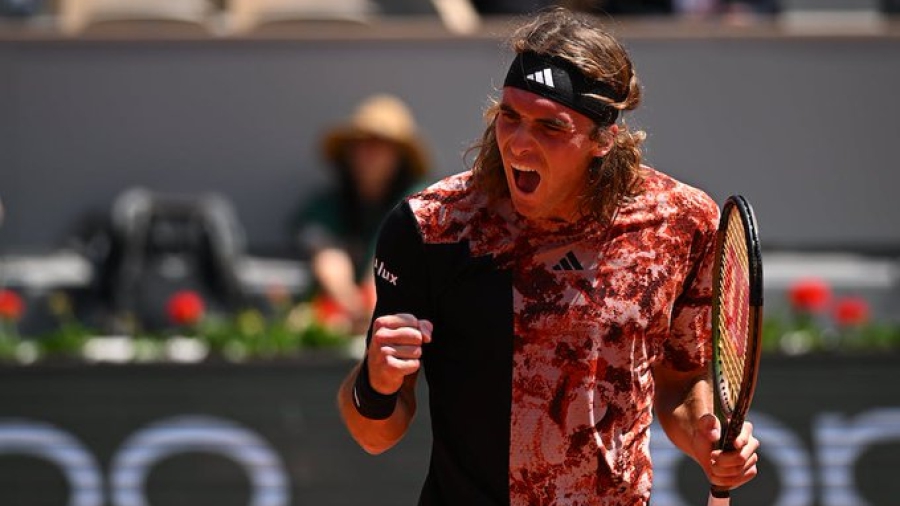 Άνετο 3-0 για Τσιτσιπά και πρόκριση στους «32» του Roland Garros (video)