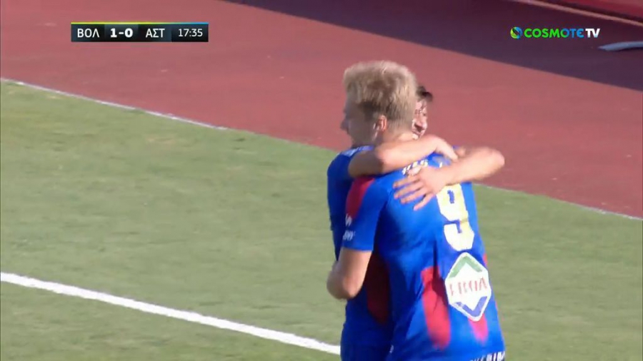 Βόλος – Αστέρας Τρίπολης 1-0: Σκόραρε από την άσπρη βούλα ο Φαν Βέερτ! (video)