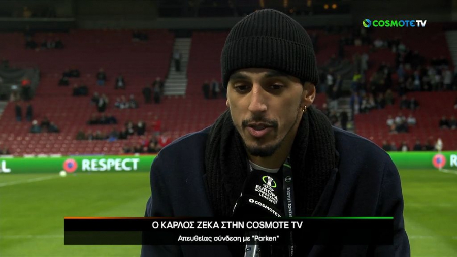 Ζέκα: «Ευχαριστώ τον κόσμο του ΠΑΟΚ που με χειροκρότησε» (video)