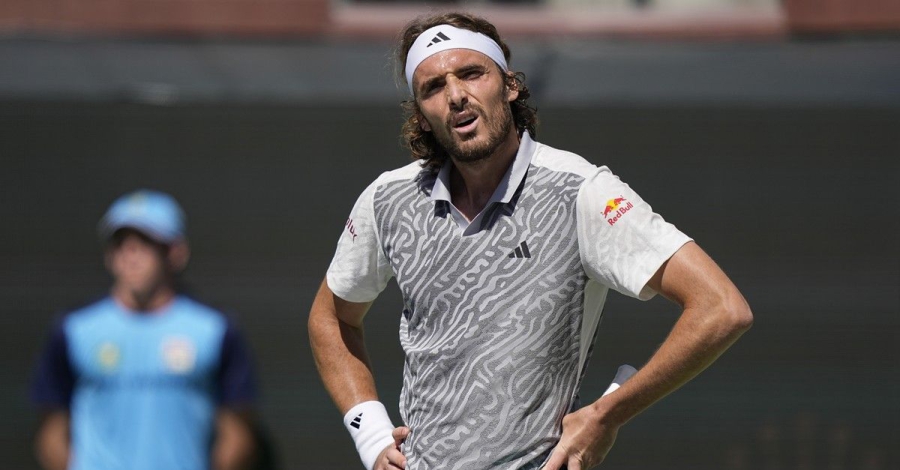 Τέλος και το διπλό για τον Τσιτσιπά στο Miami Open