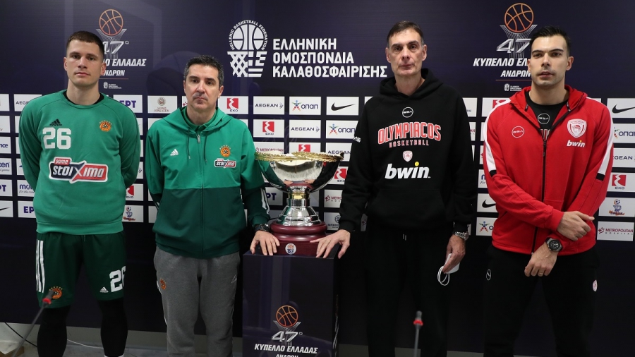 Όλα για την πρώτη κούπα της χρονιάς! Πανέτοιμοι να διεκδικήσουν το Κύπελλο Ελλάδας δήλωσαν πράσινοι και κόκκινοι!