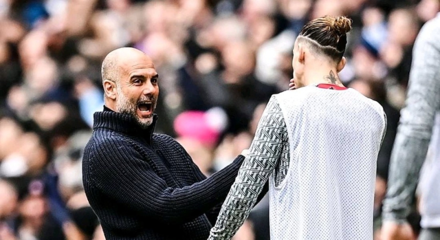 Πανηγύρισε την ισοφάριση της Σίτι μπροστά στον Τσιμίκα ο Πεπ! (vid)