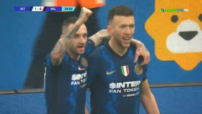 Ίντερ - Μίλαν 1-0: Ο Πέρισιτς ανοίγει το σκορ στο Derby della Madonnina (video)