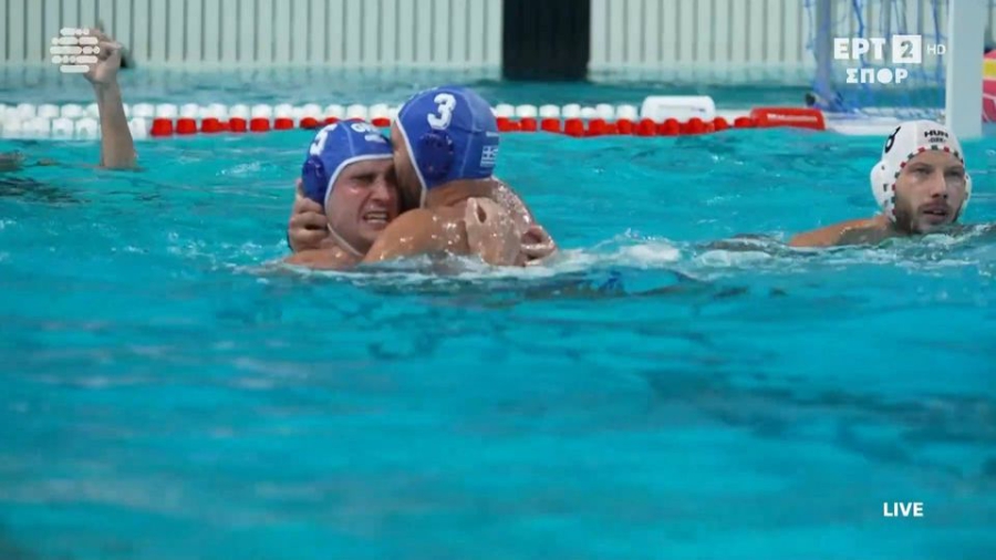 Ελλάδα – Ουγγαρία 15-14: Χρυσή η Εθνική πόλο στο World Cup με ήρωα τον Αργυρόπουλο