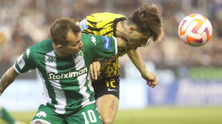 ΑΕΚ: Ο Ρότα στα επίσημα της OPAP Arena με... τσιρότο στο κεφάλι