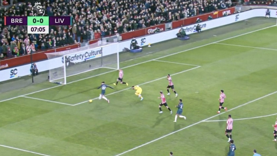 Μπρέντφορντ – Λίβερπουλ 0-0: Απίθανη χαμένη ευκαιρία του Νούνιες (video)