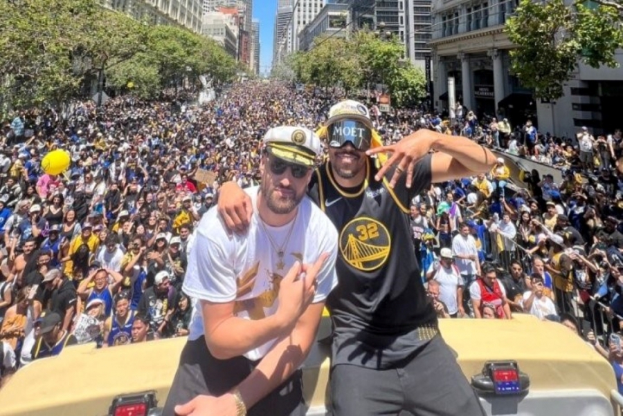 Ουόριορς: «Μεθυσμένη πολιτεία» το Σαν Φρανσίσκο στην παρέλαση των πρωταθλητών! (video)