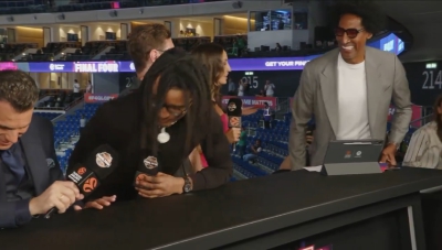 Ο Σκότι Πίπεν στην Uber Arena για το Final Four, παρέα με... Ιτούδη, Μονέκε και δημοσιογράφους της EuroLeague! (video)