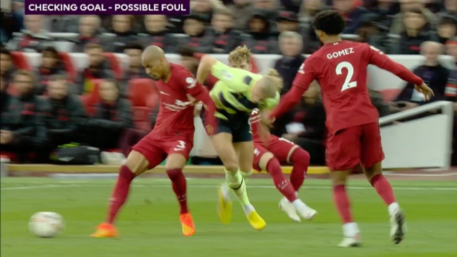 Λίβερπουλ – Μάντσεστερ Σίτι 0-0: Ακυρώθηκε το γκολ του Φόντεν για φάουλ του Χάαλαντ! (video)