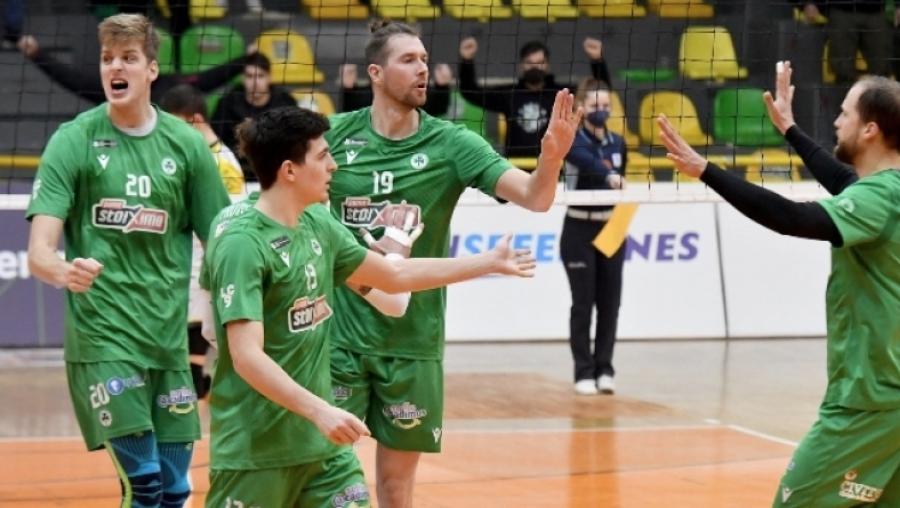 Challlenge Cup, Παναθηναϊκός – Τερουέλ 3-1: Νίκη με ανατροπή και... φουλάρουν για τα ημιτελικά οι «πράσινοι»