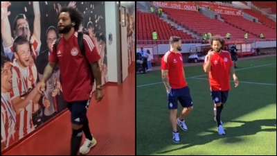 Η πρώτη βόλτα του Μαρσέλο στο Γεώργιος Καραϊσκάκης (video)